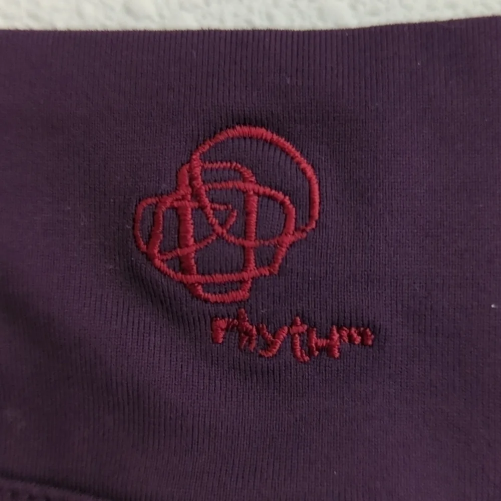 Patagonia Straight Leg Full Length Leggings Women's Size Medium Purple Rhythm